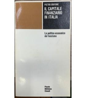 Il capitale finanziario in Italia - Pietro Grifone - copertina