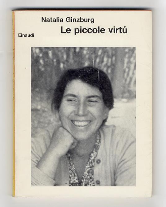Le piccole virtù - Natalia Ginzburg - copertina