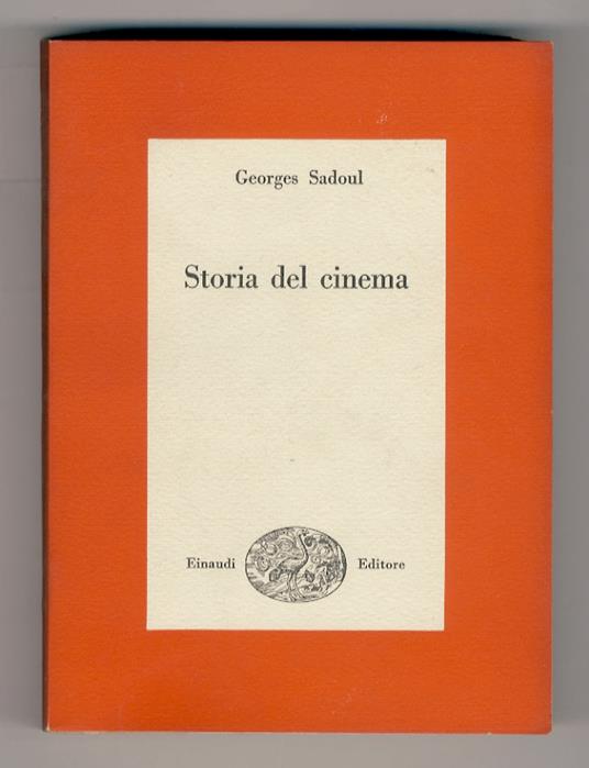 Storia del cinema - Georges Sadoul - copertina