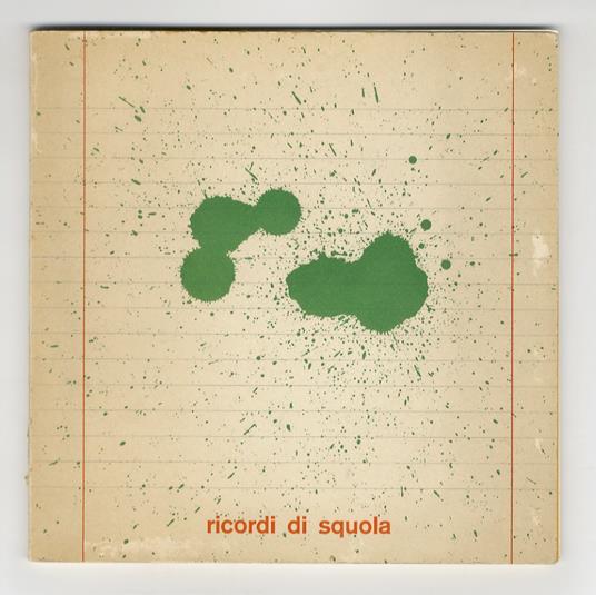 Ricordi di squola - copertina