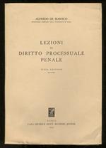 Lezioni di diritto processuale penale. Terza edizione. Ristampa