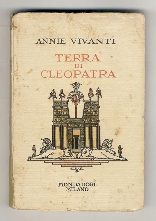 Terra di Cleopatra - Annie Vivanti - copertina