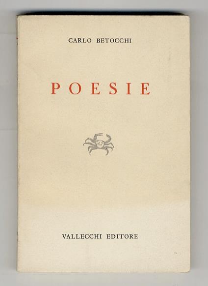 Poesie 1930-1954. Realtà vince il sogno - Altre poesie - Notizie - Tetti toscani - Carlo Betocchi - copertina