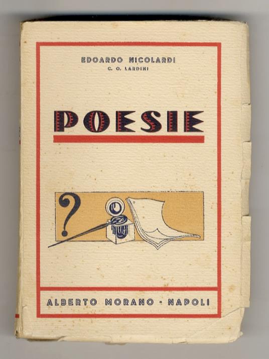 Poesie. Note e glossario dell'autore. Illustrazioni di Nicola Ciletti - Edoardo Niccolai - copertina