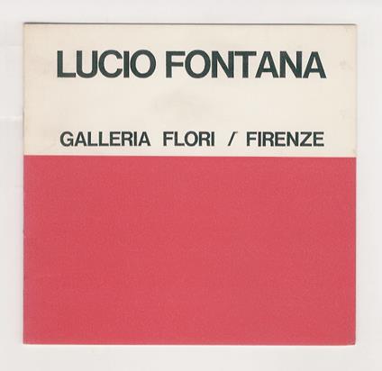 Lucio Fontana - copertina