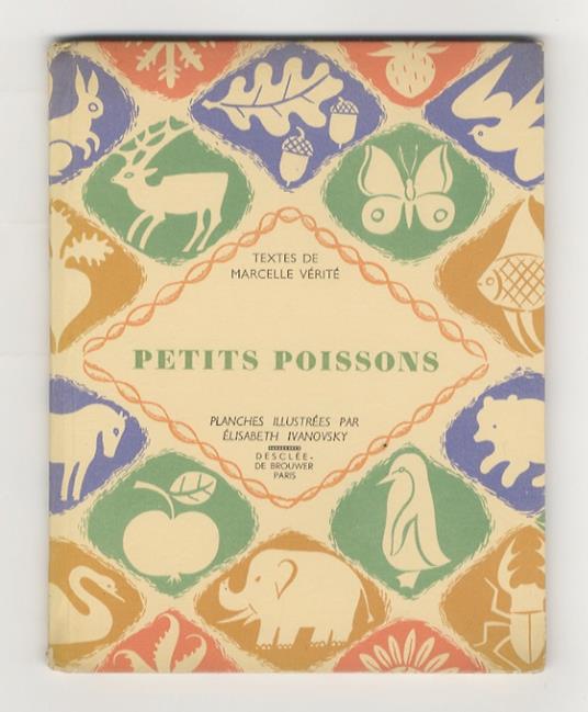Petits poissons. Planches illustrées par Elisabeth Ivanovsky - copertina