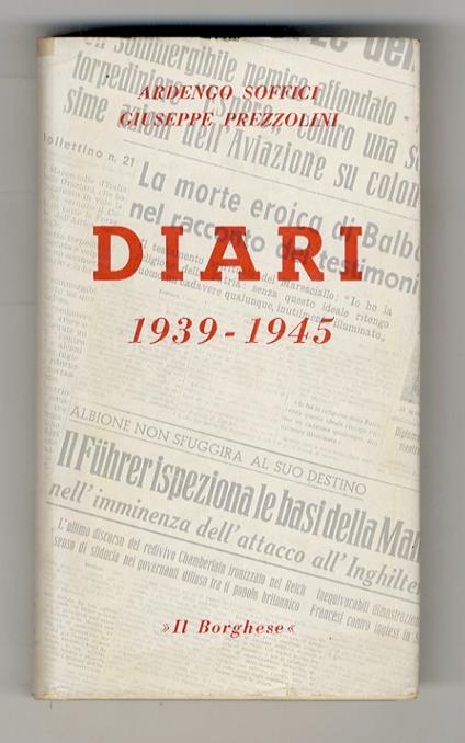 Diari. 1939-1945 - copertina