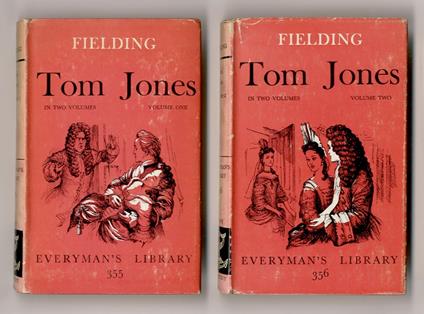 The History of Tom Jones. Introduction by A.R. Humphreys. In two volumes. Volume one [- volume two] - Henry Fielding - copertina
