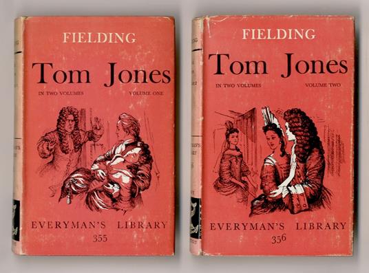 The History of Tom Jones. Introduction by A.R. Humphreys. In two volumes. Volume one [- volume two] - Henry Fielding - copertina