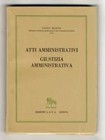 Atti amministrativi, giustizia amministrativa