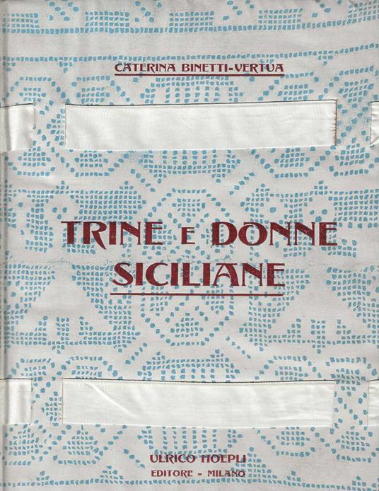 Trine e donne siciliane - copertina