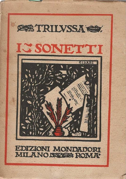 I Sonetti - Trilussa - copertina