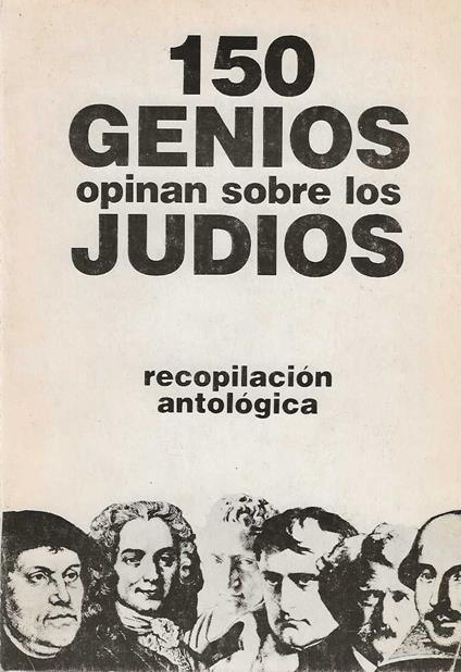 150 genios opinan sobre los judios - Autori Vari - copertina