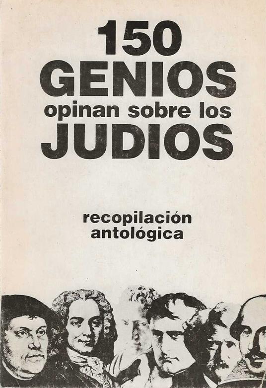 150 genios opinan sobre los judios - Autori Vari - copertina