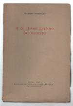 Il Quietismo Italiano Del Seicento