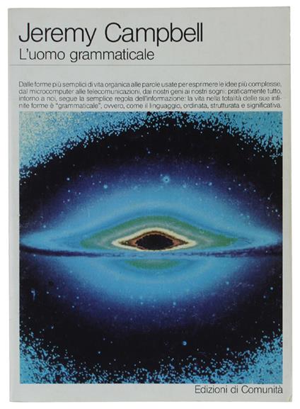 L' Uomo Grammaticale - Campbell Jeremy - Edizioni Di Comunità - 1983 - Jeremy Campbell - copertina