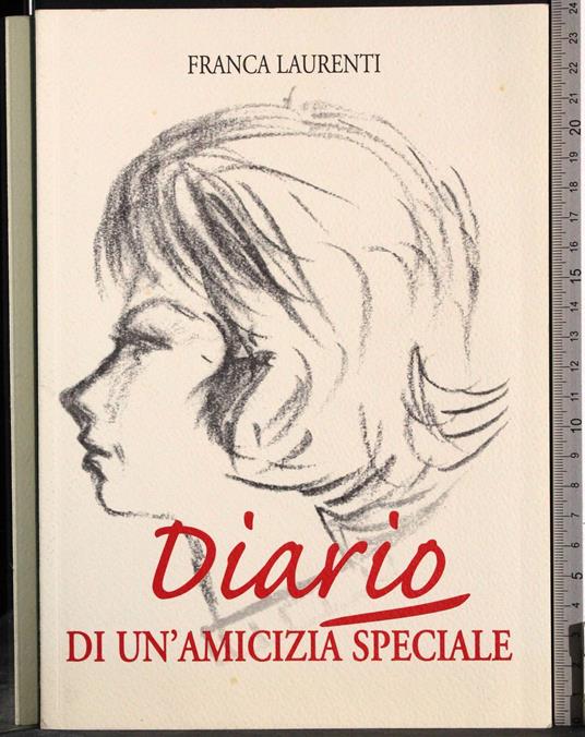 Diario di un'amicizia speciale - copertina