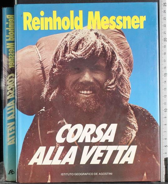 Corsa alla vetta - Reinhold Messner - copertina