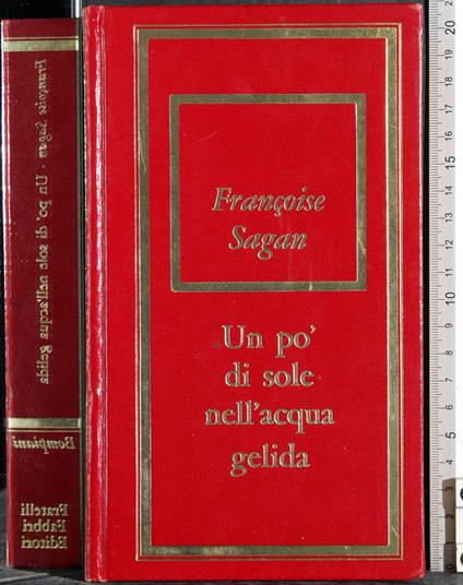 Un po' di sole nell'acqua gelida - Françoise Sagan - copertina