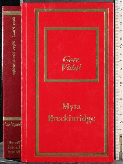 Myra Breclimridge - Gore Vidal - copertina