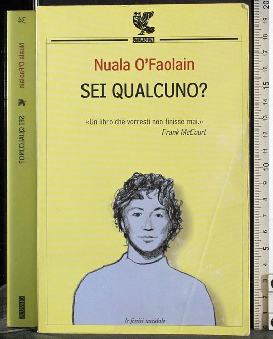 Sei qualcuno? - Nuala O'Faolain - copertina