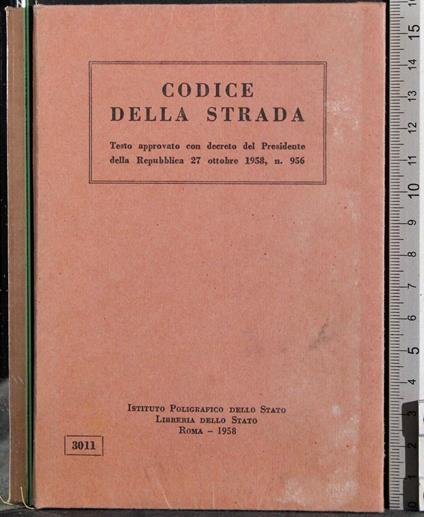 Codice della strada - copertina