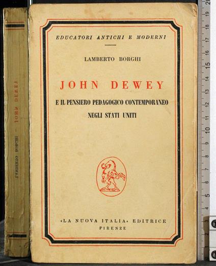 John Dewey - Lamberto Borghi - copertina
