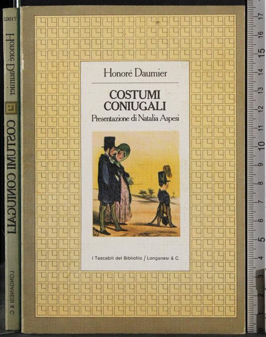 Costumi coniugali - Honoré Daumier - copertina