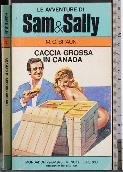Le avventure di Sam&Sally. Caccia grossa in canada - Adolphe Braun - copertina