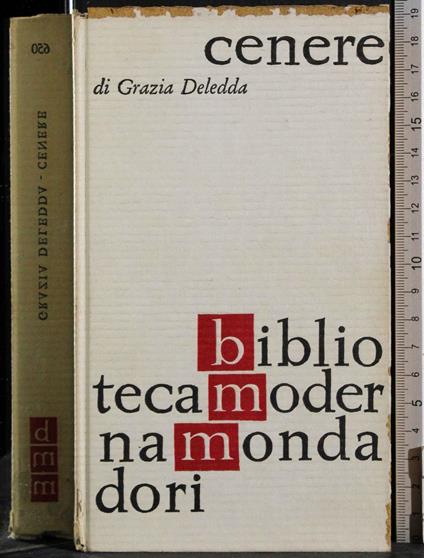 Cenere - Grazia Deledda - copertina