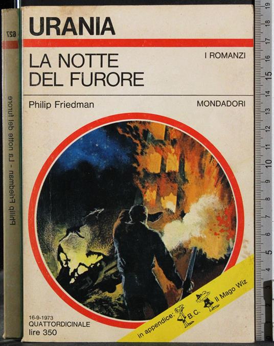 notte del furore - Philip Friedman - copertina
