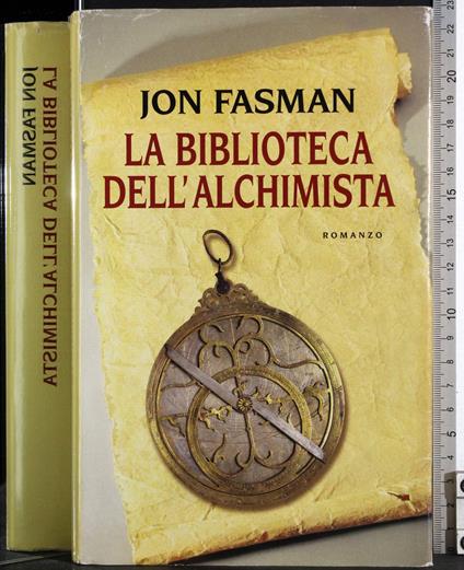 biblioteca dell'alchimista - Jon Fasman - copertina