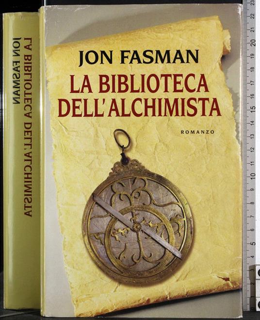 biblioteca dell'alchimista - Jon Fasman - copertina