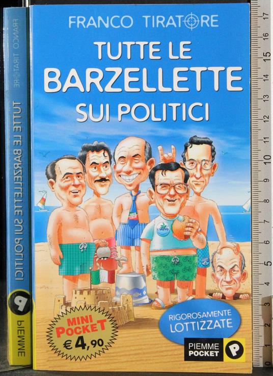 Tutte le barzellette sui politici - Franco Tiratore - copertina