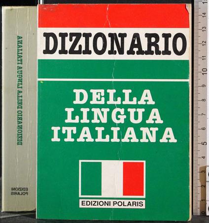 Dizionario della lingua italiana - Manfredi - copertina