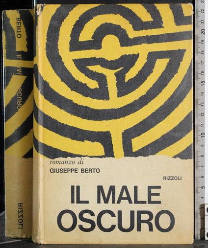 Il male oscuro - Giuseppe Berto - copertina