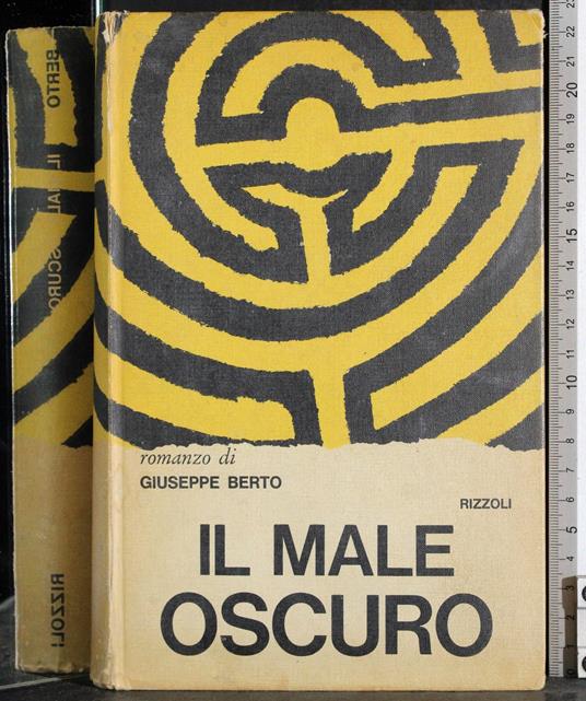 Il male oscuro - Giuseppe Berto - copertina