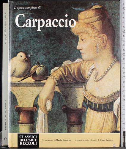 L' opera completa di Carpaccio - Manlio Cancogni - copertina