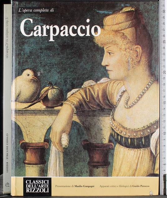 L' opera completa di Carpaccio - Manlio Cancogni - copertina