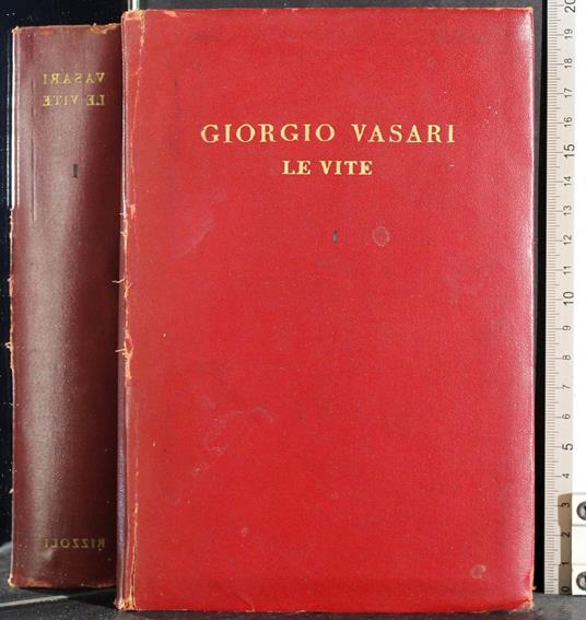 Le vite. Vol 1 - Giorgio Vasari - copertina