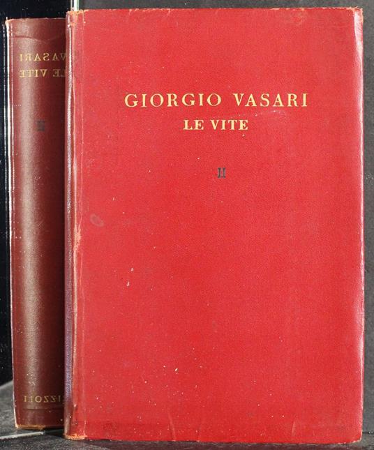 Le vite. Vol 2 - Giorgio Vasari - copertina