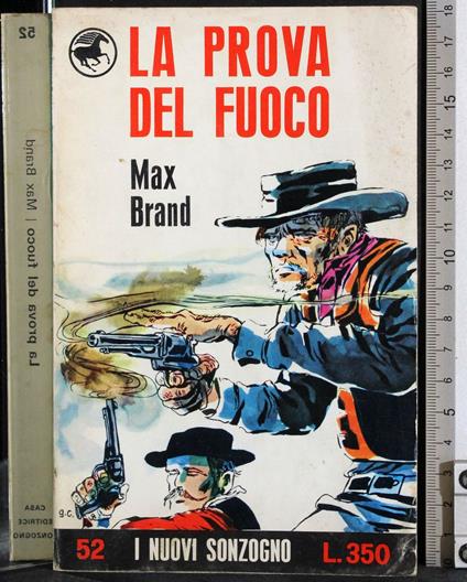 Prova del fuoco - Max Brand - copertina
