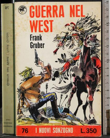 Guerra nel West - Frank Gruber - copertina