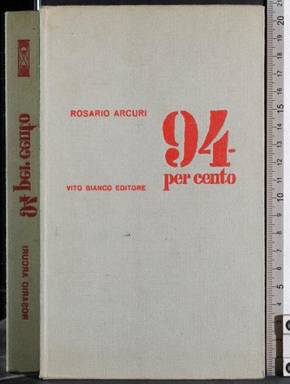 94 per cento - Rosario Curia - copertina