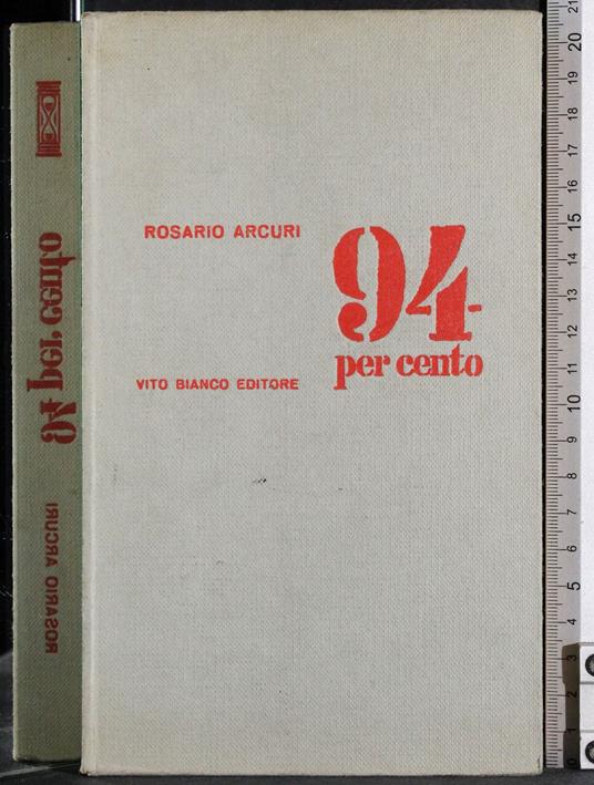 94 per cento - Rosario Curia - copertina