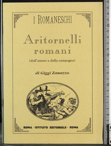 I romaneschi. Aritornelli romani - copertina