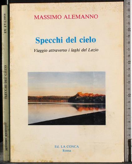 Specchi del cielo - Massimo Alemanno - copertina