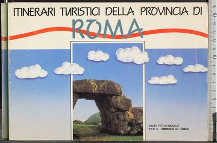 Itinerari turistici provincia di Roma - copertina