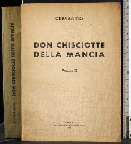 Don Chisciotte della Mancia. Vol II - Miguel de Cervantes - copertina