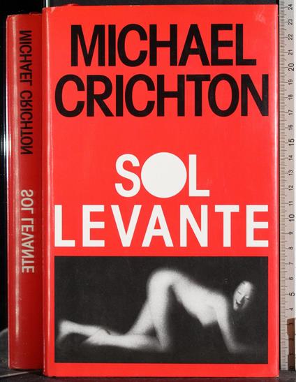 Sol levante - Michael Crichton - copertina